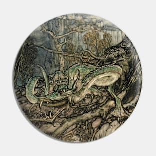 The Green Dragon Pin