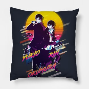 Rin Okumura and Yukio Okumura Pillow