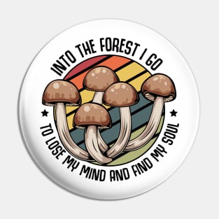 Mushroom Fungal Pin