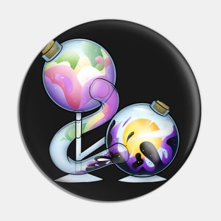 Genderfae And Non-Binary Pride Potion Pin