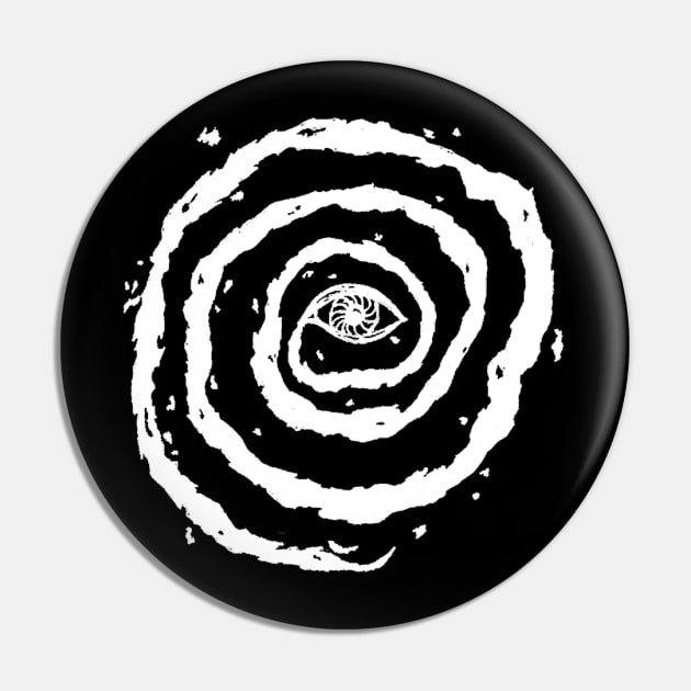 All-Seeing Void (White) Pin by NightmareCraftStudio