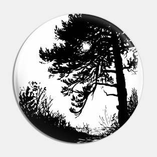 Pine tree Pin