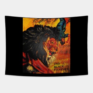 The Black Panther - Forest of Madness (Unique Art) Tapestry