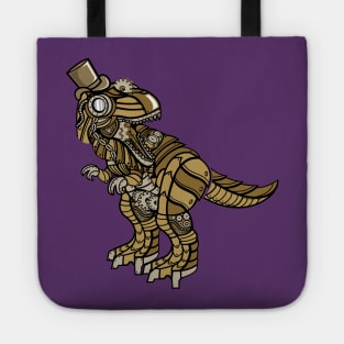 Steampunk T rex Tote