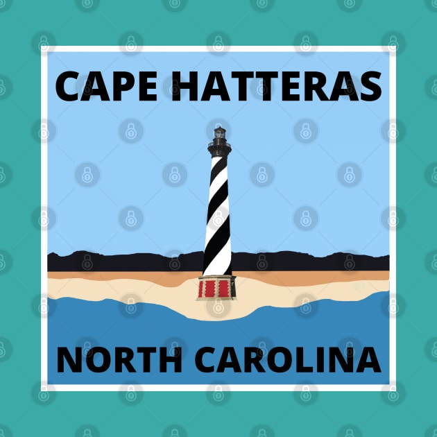 Cape Hatteras Lighthouse Beach by Trent Tides