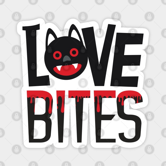 Love bites Magnet by Peach Lily Rainbow