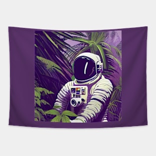 Jungle Spaceman Tapestry