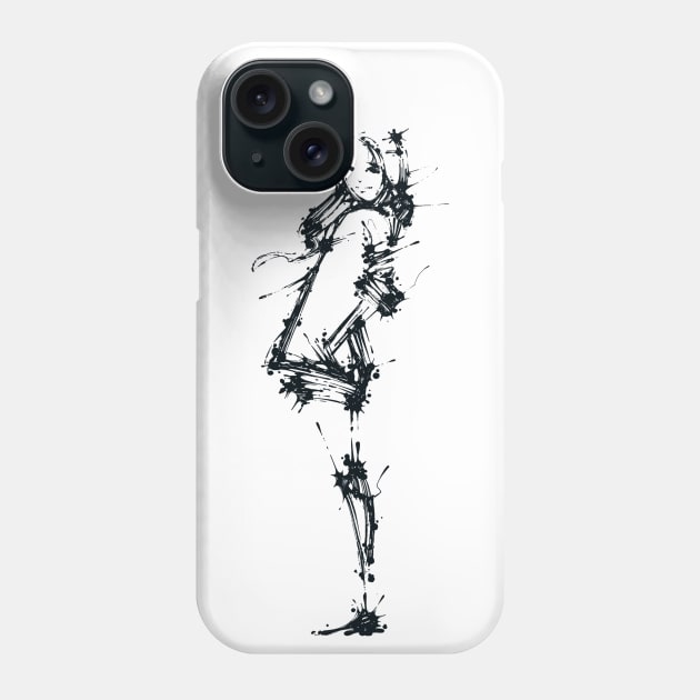 Cutie Pie Ink Phone Case by Dagui