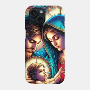 Father Saint Joseph and Mother Holy Mary Phone Case