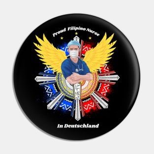 Filipino Nurse from Deutschland (Germany) Pin