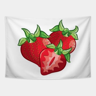 Strawberry Slice Tapestry