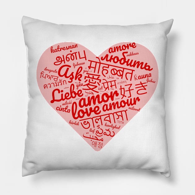 Love languages Pillow by EagleFlyFree