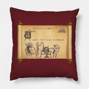 Funny Medieval, Funny Behold The Field, Zero Fucks meme, Humor Dank Meme Pillow