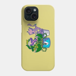 Audrey and Groot Love is Love Phone Case