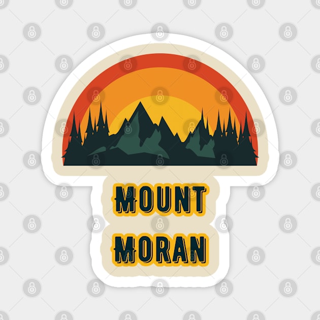 Mount Moran Magnet by Canada Cities