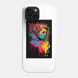 Colorful girl Phone Case
