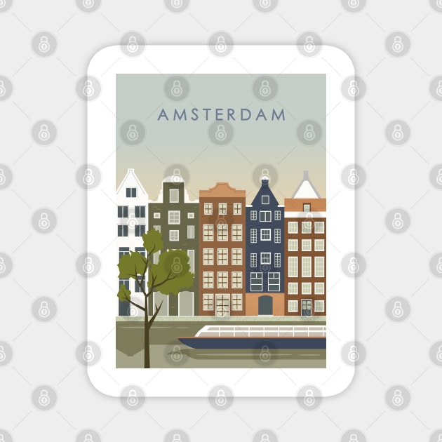 Amsterdam Magnet by Zakaria Azis