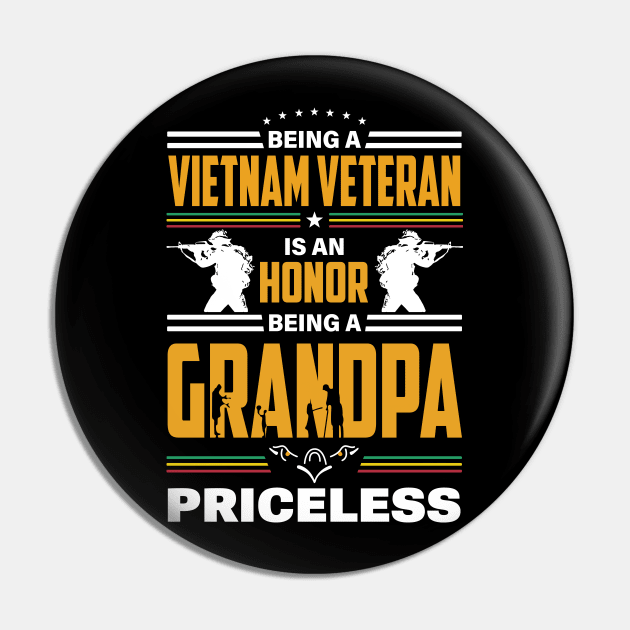 Vietnam Veteran Grandpa Pin by adalynncpowell