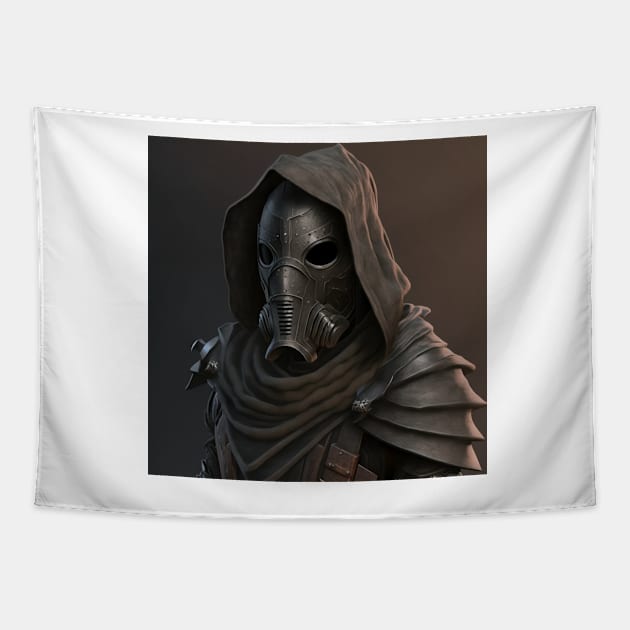 Medieval thieves : fantasy iron mask Tapestry by Lagavulin01