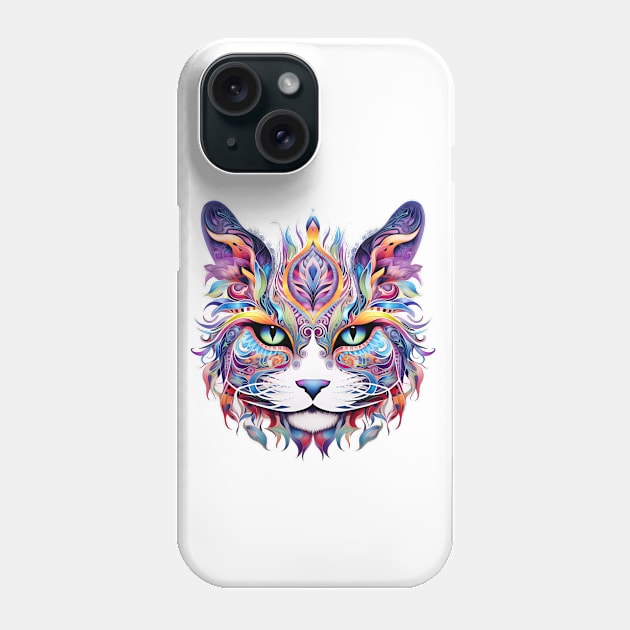 cat Phone Case by Angel Rivas