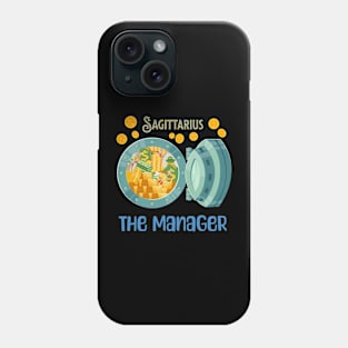 The characters of the zodiac: Sagittarius Phone Case