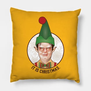 A Dwight Christmas Pillow