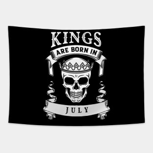 Kings Are Born In July Tapestry