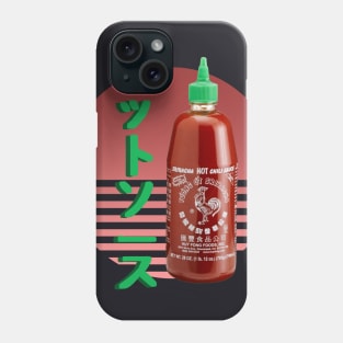 Sriracha Vaporwave Phone Case