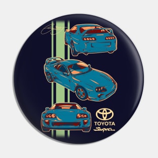 Toyota Supra MKIV Pin