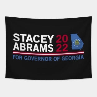 Stacey Abrams for Governor of Georgia 2022 Tapestry