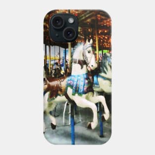 Carnival Midway - Carousel Horses Phone Case