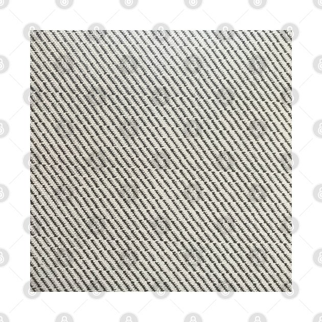 Seamless black and white diagonal stripe textile pattern by FOGSJ