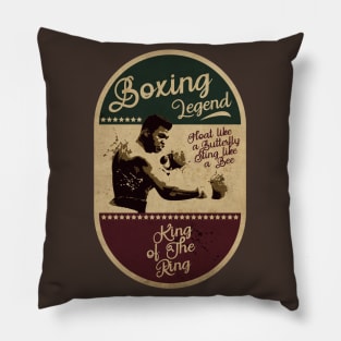 Boxing Legend Vintage Deluxe Pillow