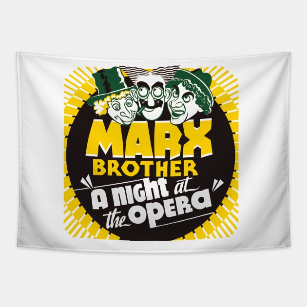 The Marx Brothers in A Night at the Opera Tapestry by MovieFunTime