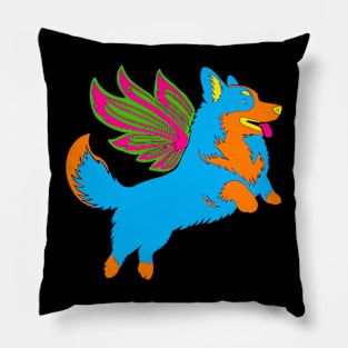 Corgifly Pillow