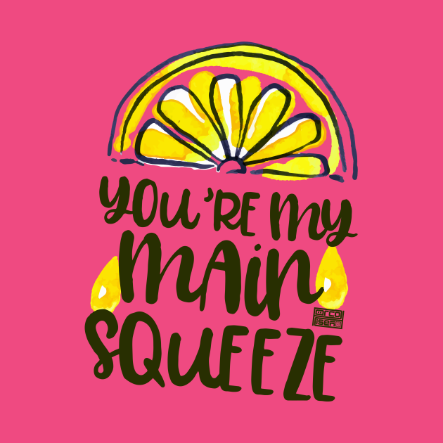 Funny Lemon Youre My Main Squeeze Valentines Day Lemon T Shirt Teepublic 