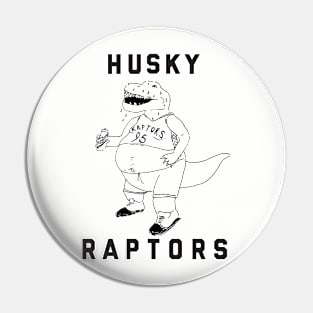 Husky Raptors Pin