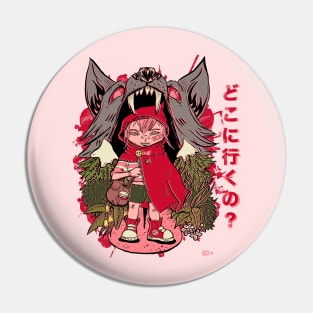 Little Red Riding Hood Pin