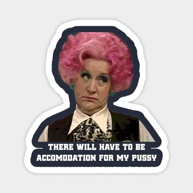 Mollie Sugden as Mrs. Slocombe: Are You Being Served? Magnet by NdasMet