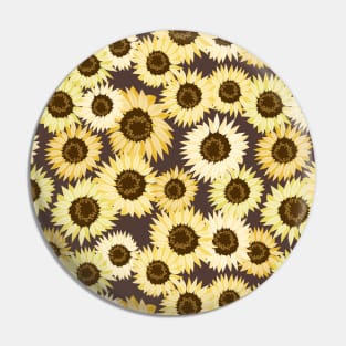 Sunflowers everywhere Pin
