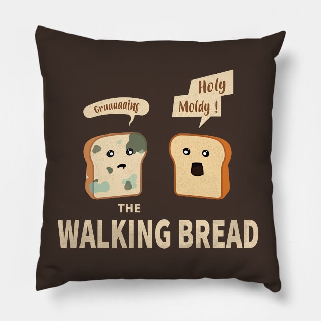 The Walking Bread Pillow by Marzuqi che rose