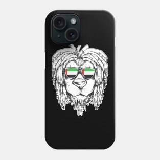 Rasta Reggae Lion Arab Emirates Gift Rastafari Phone Case