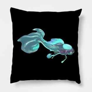 futuristic fish Pillow