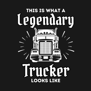 18-wheeler Legendary truckin Maverick T-Shirt