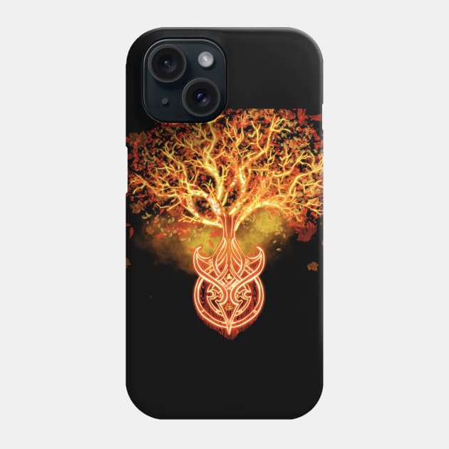 Yggdrasil Tree of Life Phone Case by theroseandraven