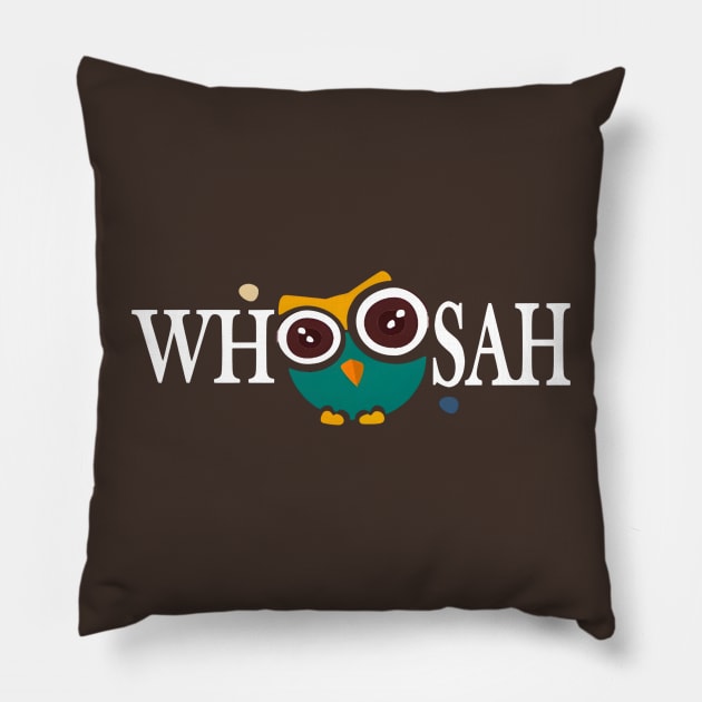 Whoosah Owl Pillow by Whoosah 