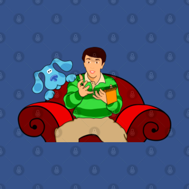 Steve and Blue - Blues Clues - T-Shirt