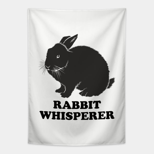 Rabbit - Rabbit Whisperer Tapestry by Kudostees