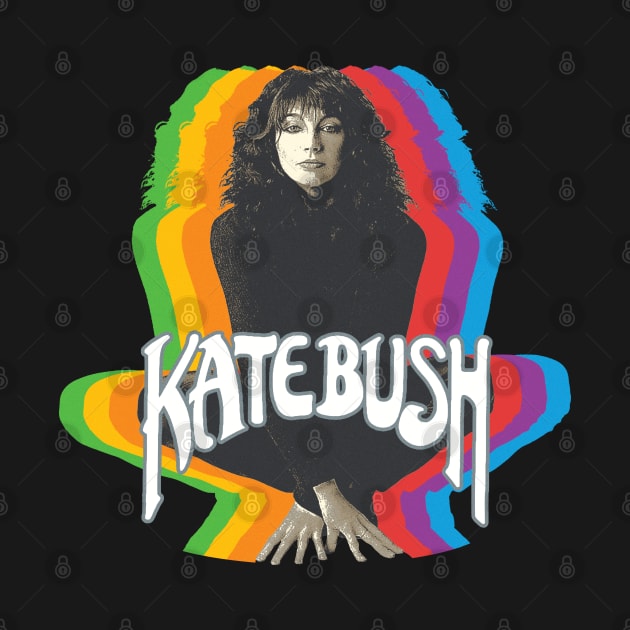 Retro Kate Bush Fanart Design by Bingung Mikir Nama Design