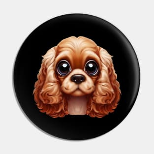 Cuddle-worthy Cocker Spaniel Pin